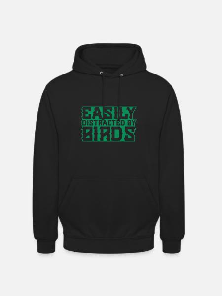 Bird Falcon Falconry - Unisex Hoodie - black