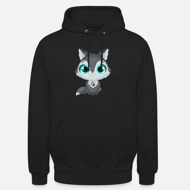 Anemie Wolf - Unisex Hoodie - Schwarz