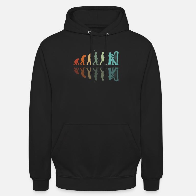 Harp Player Evolution - Unisex Hoodie - black