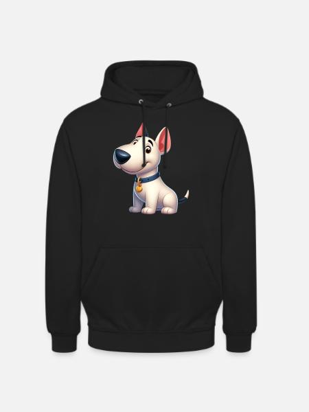 Bull Terrier 5 - Unisex Hoodie - black