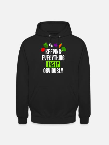 Keto Keeping Everything Tasty Obviously - Unisex Hoodie - black