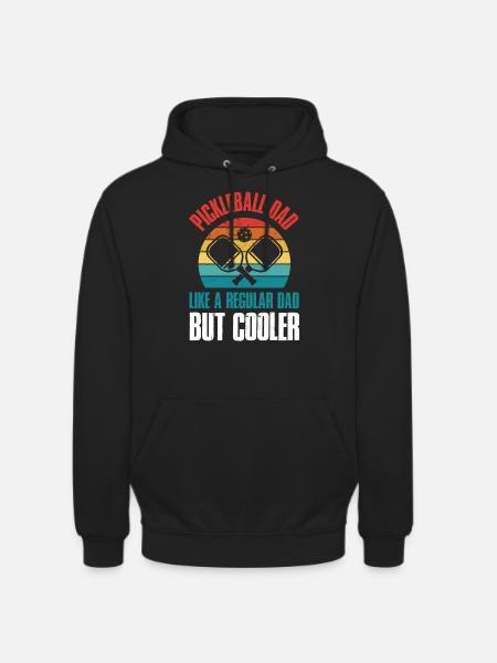 Pickleball Dad Pickleball Geschenk - Unisex Hoodie - Schwarz