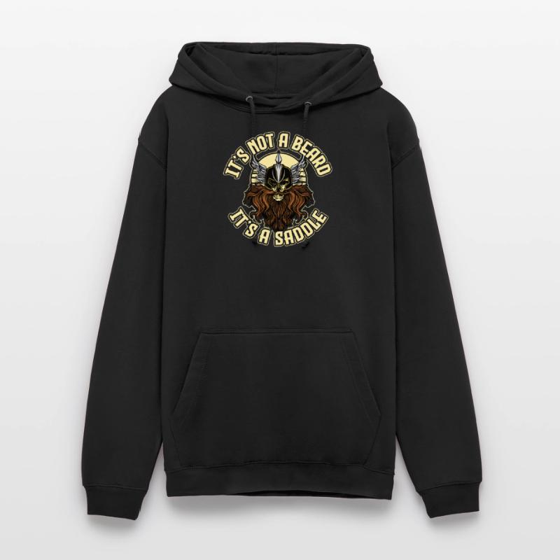 Its Not A Beard Its A Saddle Bart Geschenk Unisex Hoodie