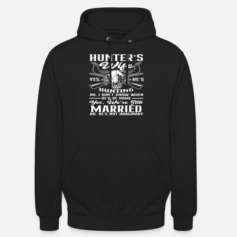 Jäger Ehefrau - Unisex Hoodie - Schwarz