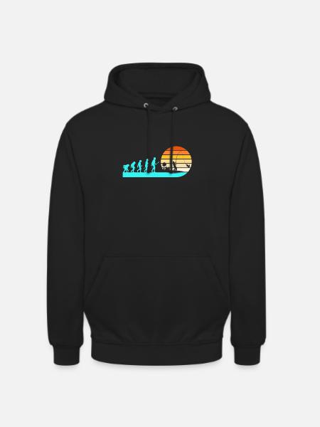 Evolution Angler Fishing - Unisex Hoodie - black