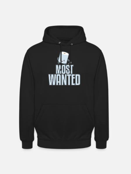 Most Wanted - Unisex Hoodie - Schwarz