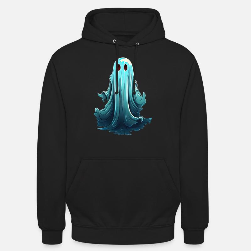 Spöke utseende - Luvtröja unisex - svart