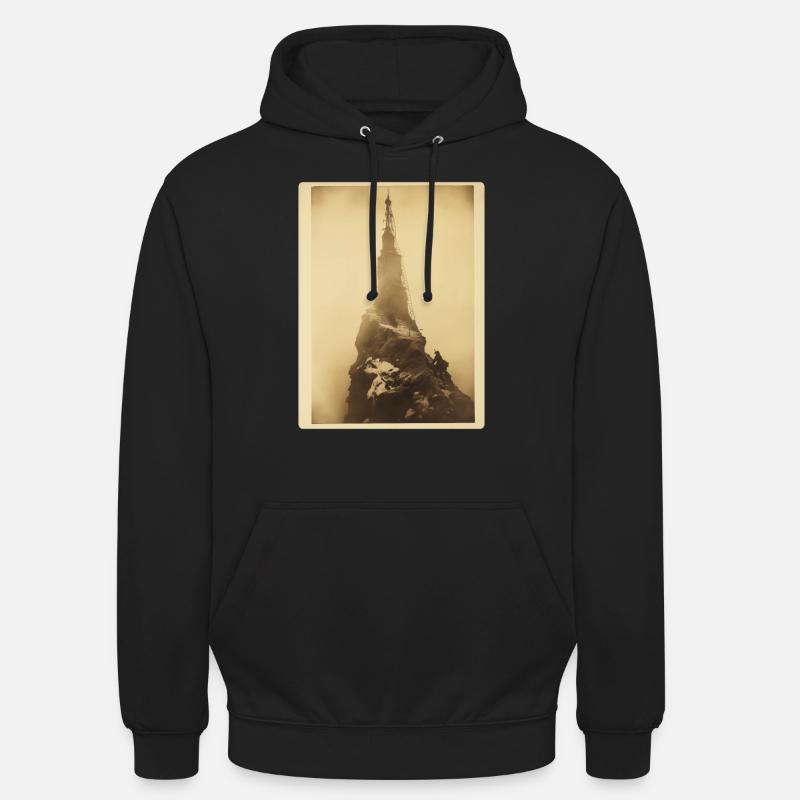 La Flèche - Sweat-shirt à capuche unisexe - noir