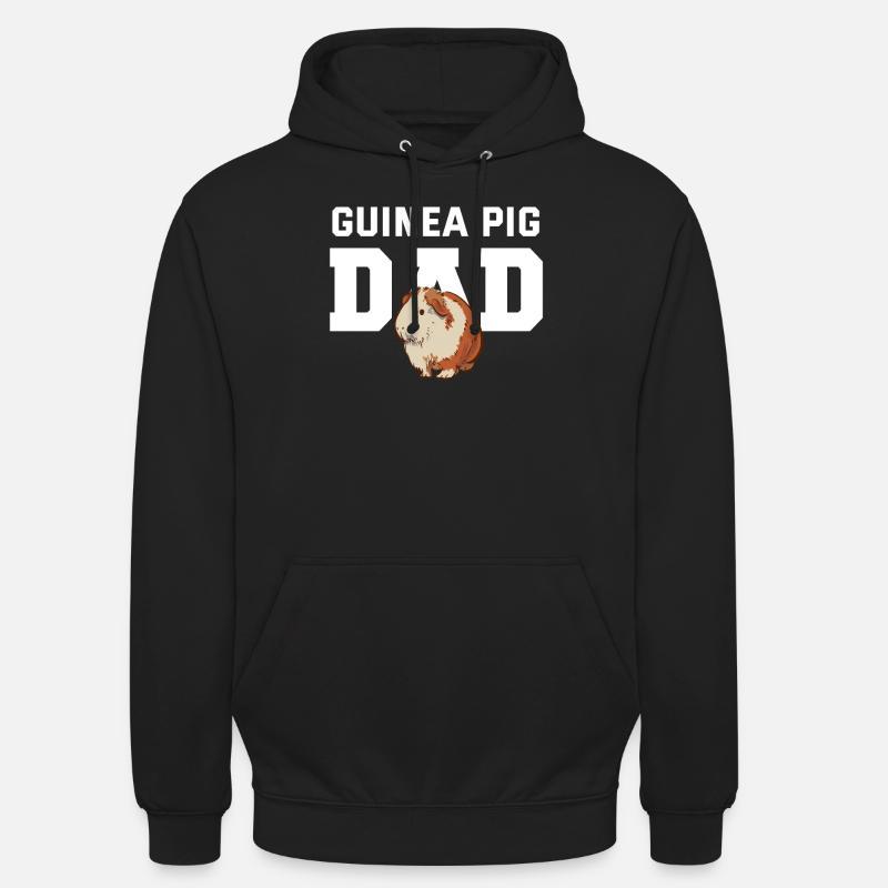 Guinea Pig Dad - Unisex Hoodie - black
