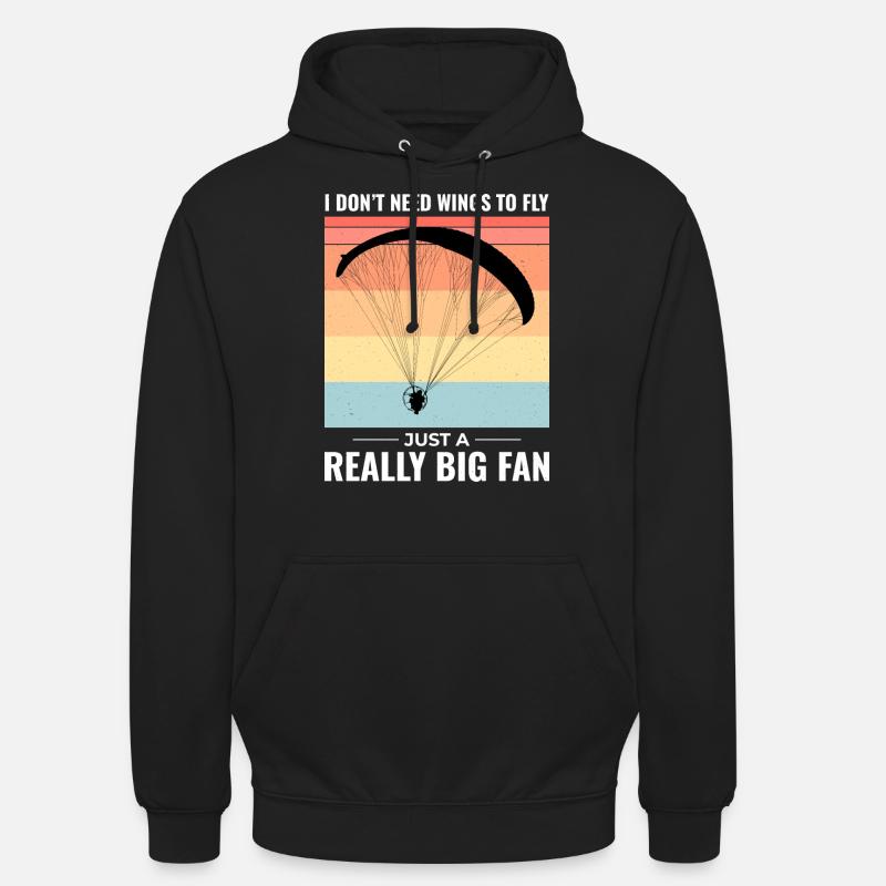 Paramotor Pilot Paramotoring Powered Paraglider Unisex Hoodie