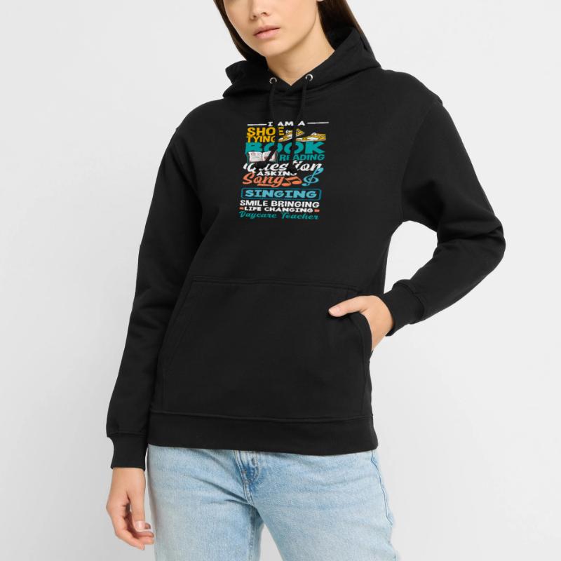 Bow Binding Book Reader Questioner Unisex Hoodie