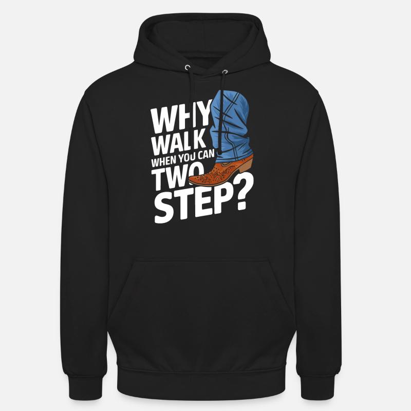 Line Dancing Dancing Dancers - Unisex Hoodie - black