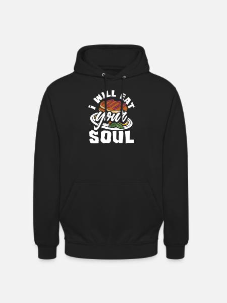 Pancakes I Eat Your Soul - Unisex Hoodie - black