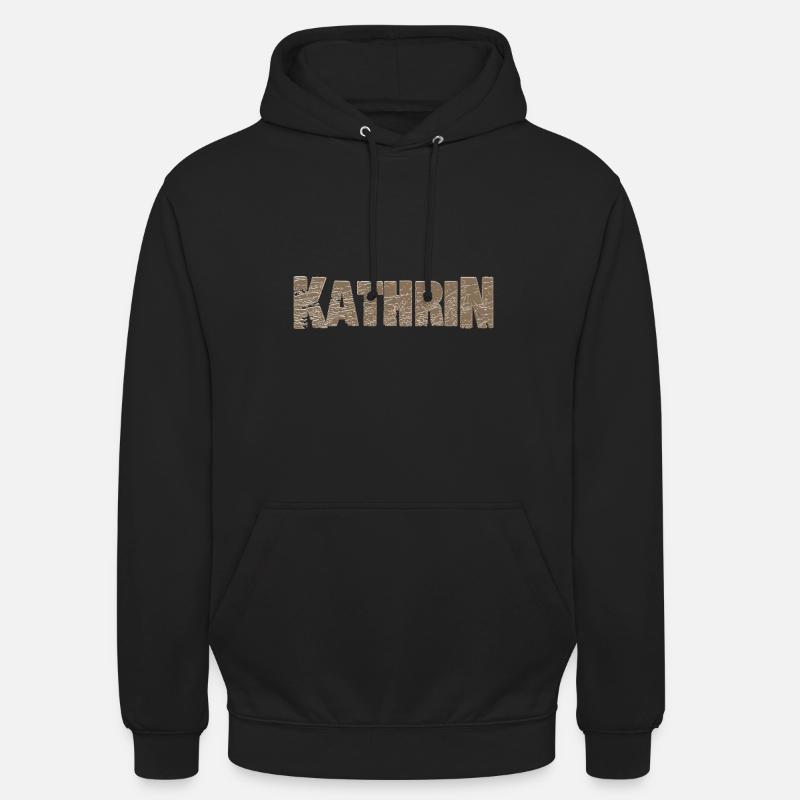 Kathrin Kathrin - Sweat-shirt à capuche unisexe - noir
