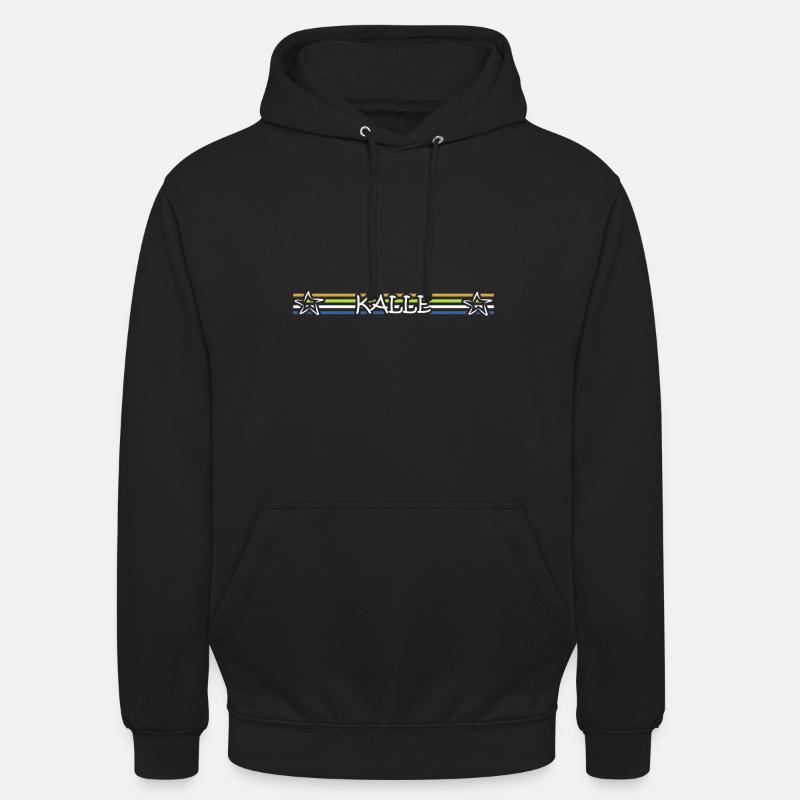 Kalle comme anniversaire - Sweat-shirt à capuche unisexe - noir