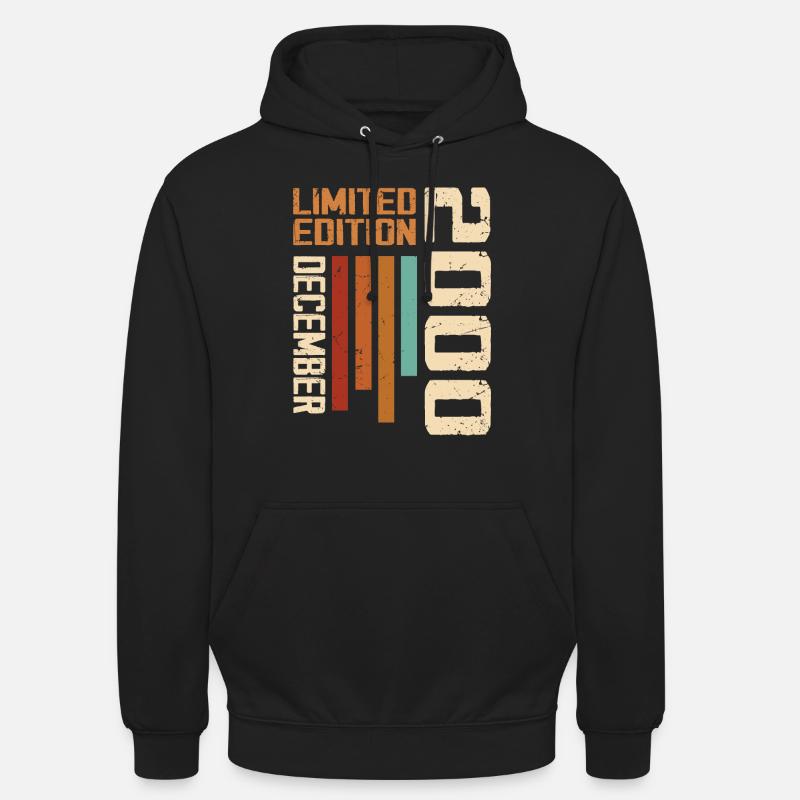 December 2000 - 2000 December - Unisex Hoodie - black