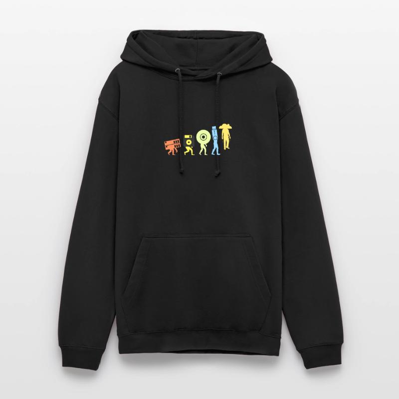 Evolution Datenspeicherung Cloud Programmierung Unisex Hoodie