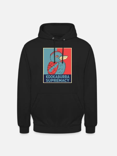 Australischer Kookaburra - Unisex Hoodie - Schwarz