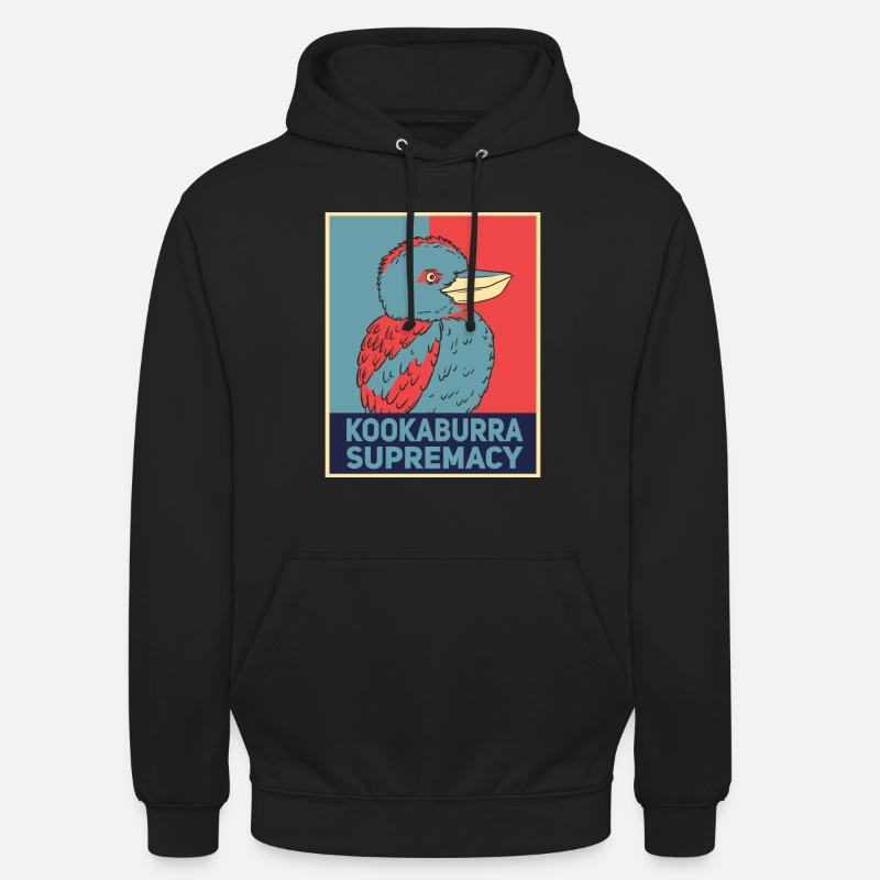 Australischer Kookaburra - Unisex Hoodie - Schwarz