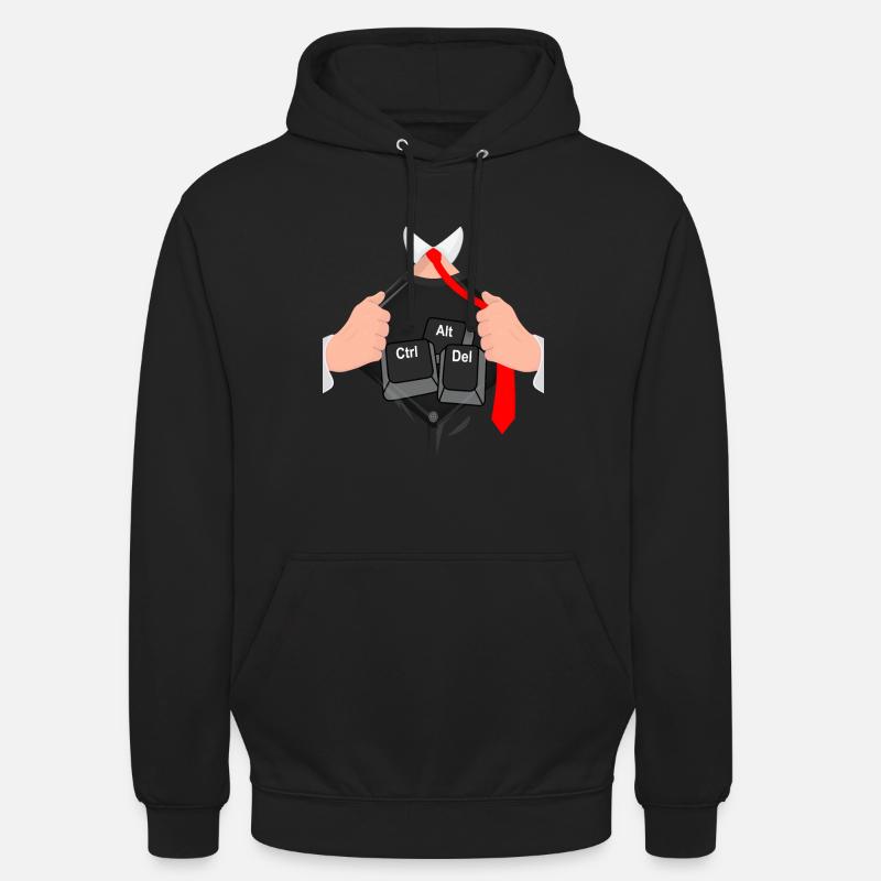 Ctrl Alt Del Hack Computer Scientist Computer Unisex Hoodie