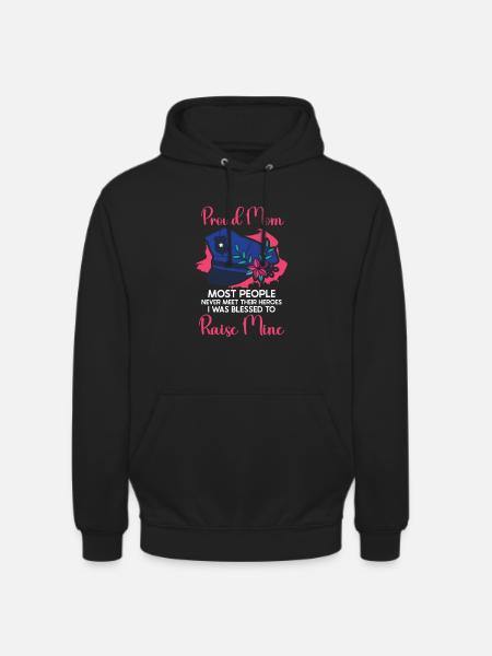 Police Cop Officer Police Office - Unisex Hoodie - black