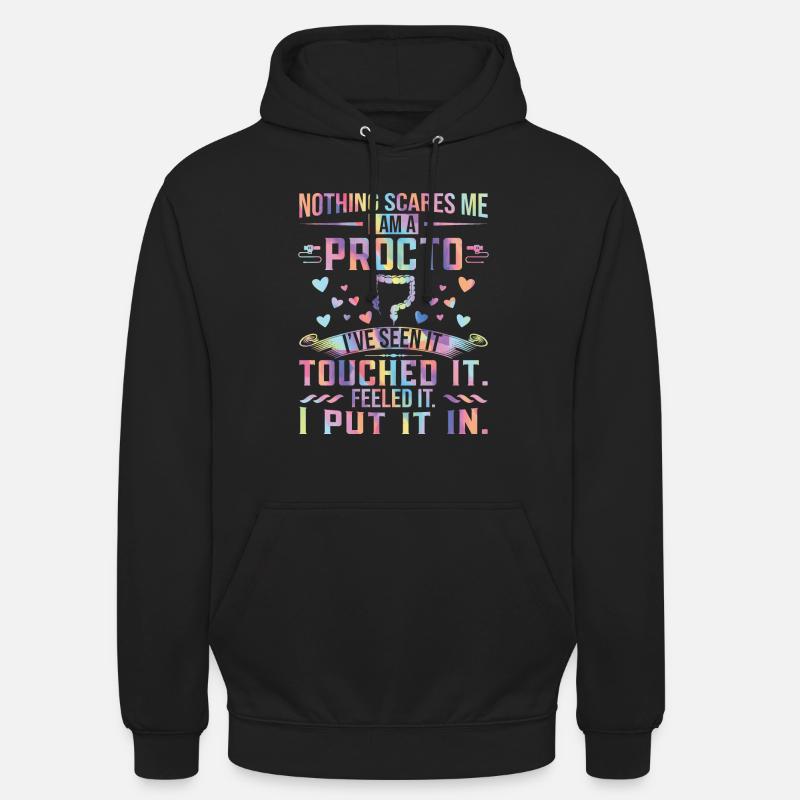 Endoscopy Proctologist Endo - Unisex Hoodie - black