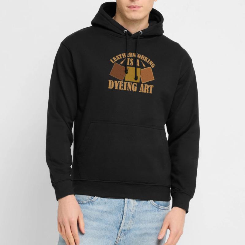Leatherwork Leatherworking Leatherworker Unisex Hoodie