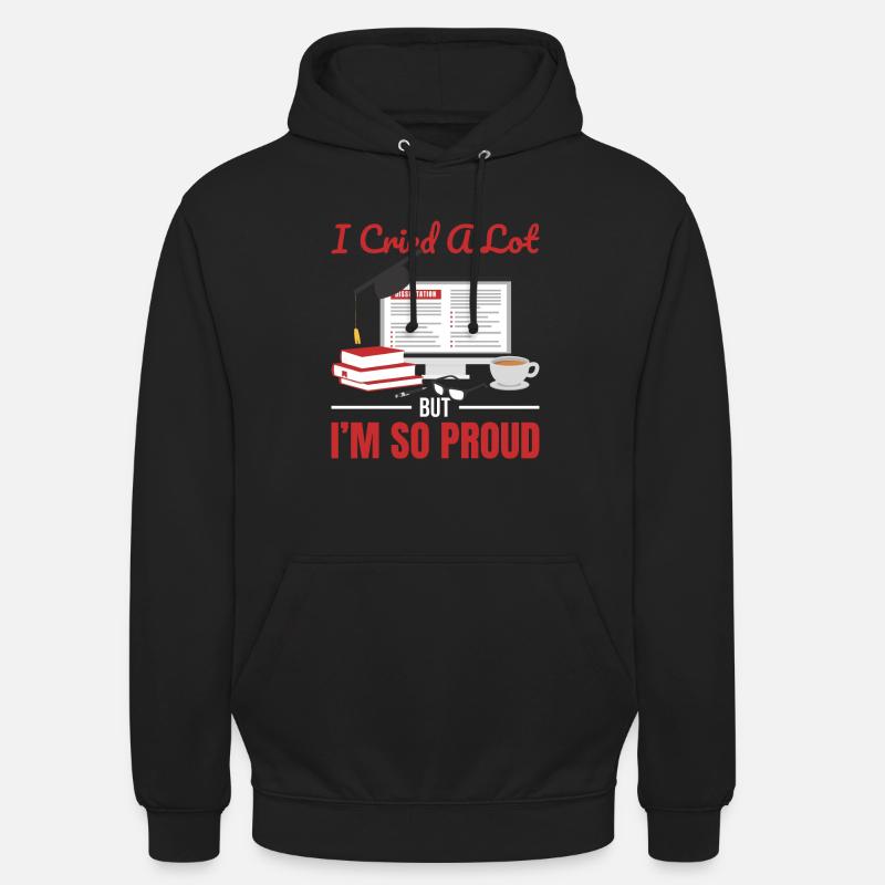 Dissertation defended - Unisex Hoodie - black