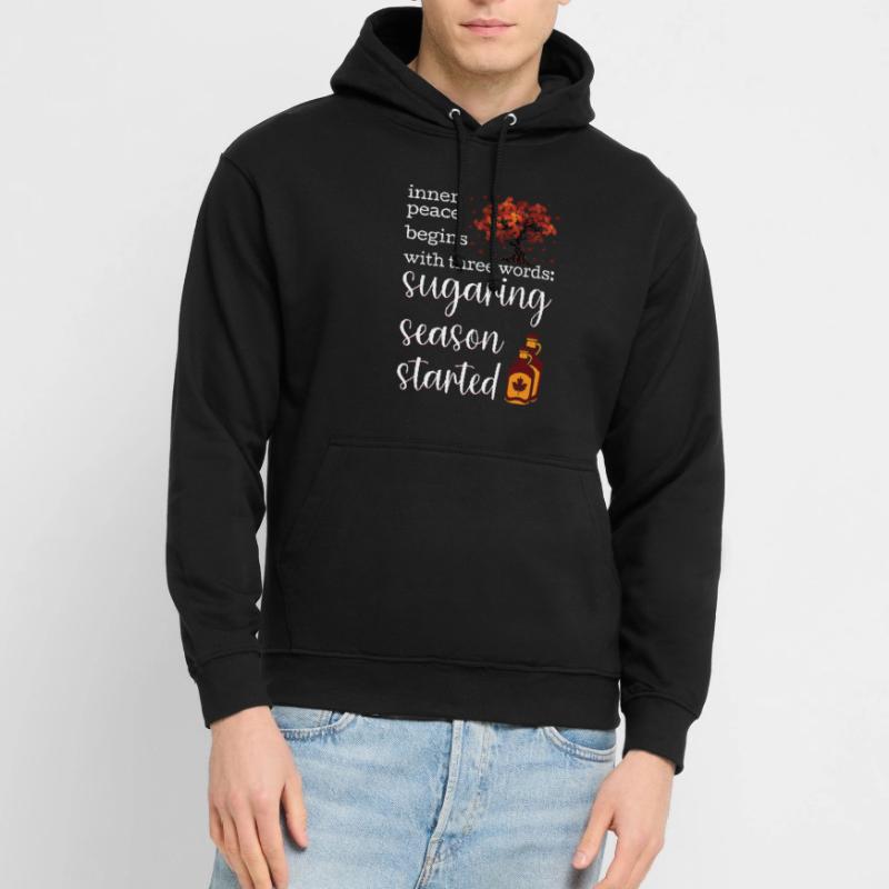 Maple syrup making maple tapping Unisex Hoodie