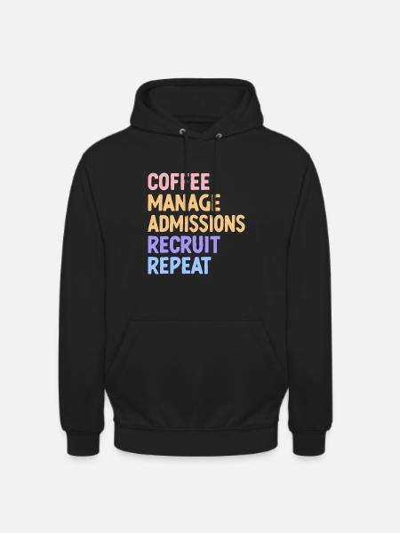 Admission director - Unisex Hoodie - Schwarz