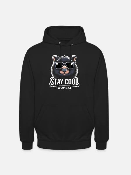Feeling Wombat-Tastic Today - Funny Wombat - Unisex Hoodie - black
