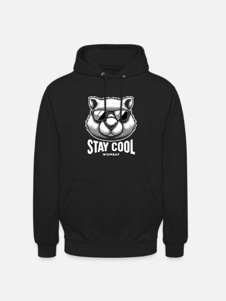 Feeling Wombat-Tastic Today - Funny Wombat - Unisex Hoodie - black