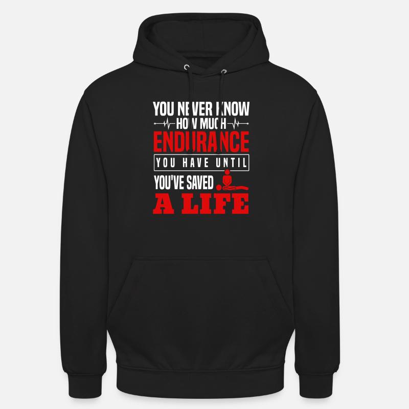 CPR Instructor - Unisex Hoodie - black