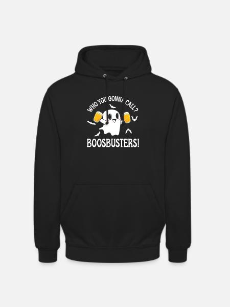 Cute Ghost halloween - Unisex Hoodie - black