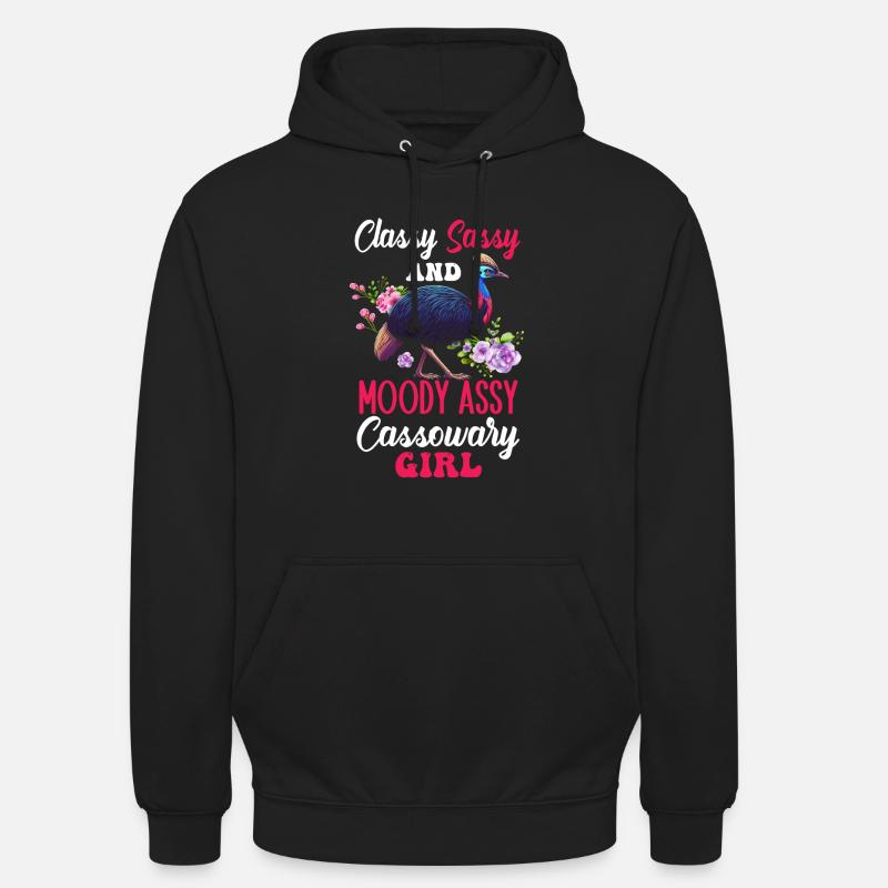 Casoar - Sweat-shirt à capuche unisexe - noir