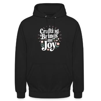 Cardmaker Scrapbooking-kartenherstellungssets Für - Unisex Hoodie - Schwarz - Vorne - Alina (178cm) & Michal (187cm)