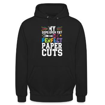 Cardmaker Scrapbooking-kartenherstellungssets Für - Unisex Hoodie - Schwarz - Vorne - Alina (178cm) & Michal (187cm)