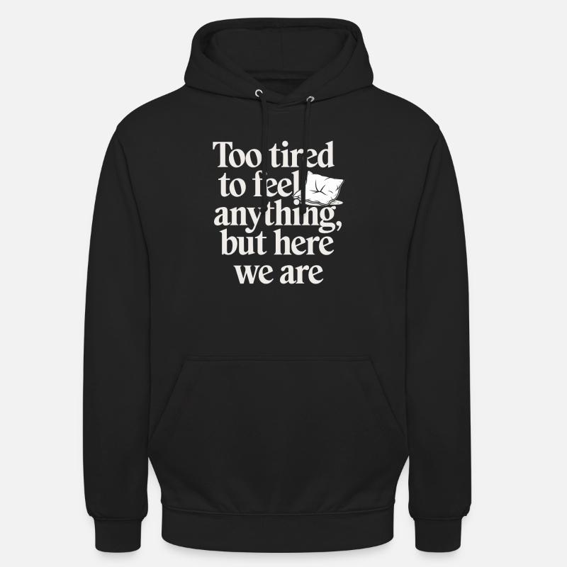 Introversion Alternative Style Emotional - Unisex Hoodie - black
