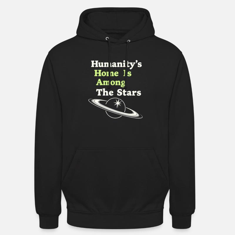Exploration spatiale Découverte cosmique - Sweat-shirt à capuche unisexe - noir