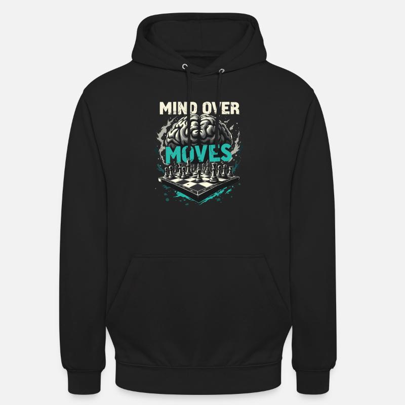 Chess Tacticians Strategy Masters Tactical - Unisex Hoodie - black