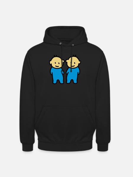Twins - Twins - Unisex Hoodie - black