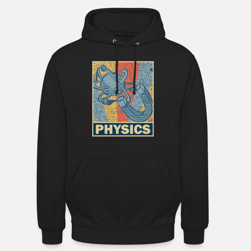 Physics Retro Vintage - Unisex Hoodie - black