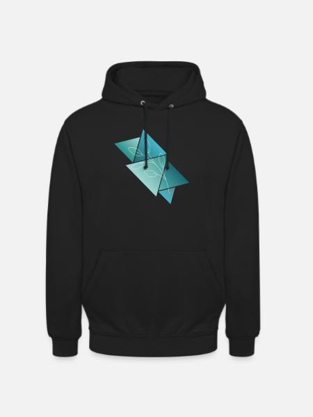 Triangleplant - Unisex Hoodie - black