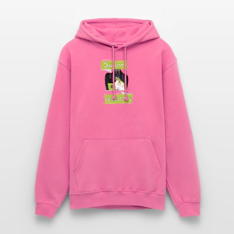 Junior Developer html css javascript python Unisex Hoodie