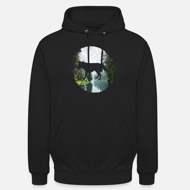 Meer Wasser Strand - Unisex Hoodie - Schwarz