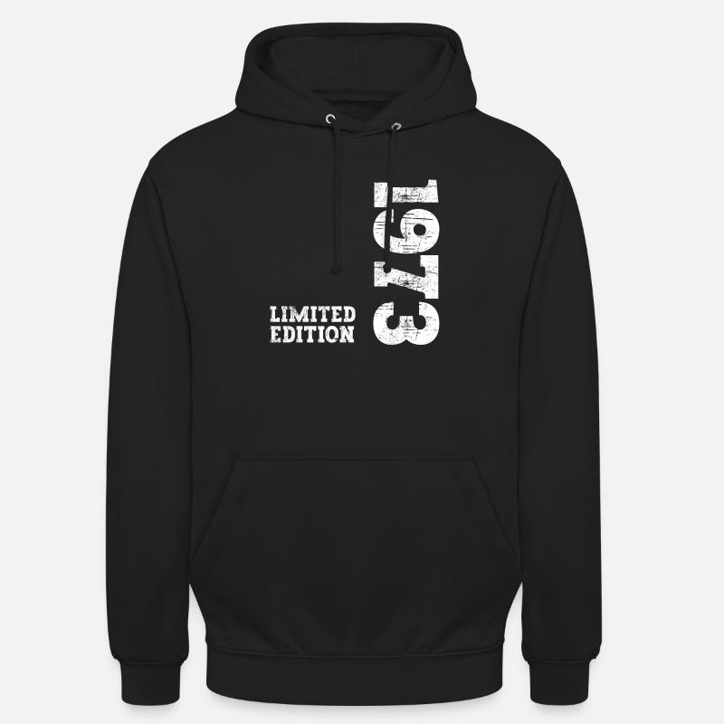 Millésime 1973 - Sweat-shirt à capuche unisexe - noir