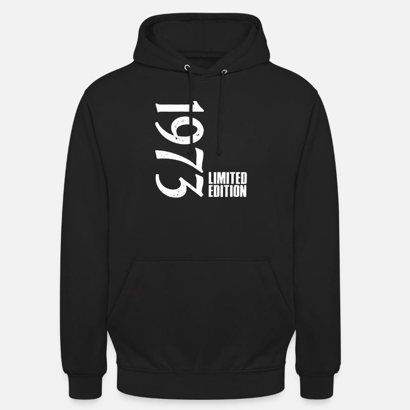 Millésime 1973 - Sweat-shirt à capuche unisexe - noir
