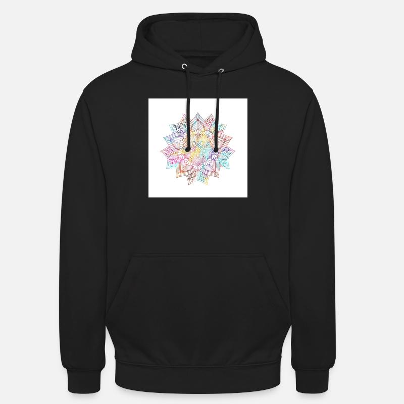 Mandala - Unisex Hoodie - Schwarz