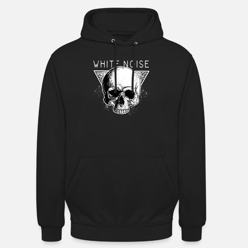 bruit blanc - Sweat-shirt à capuche unisexe - noir