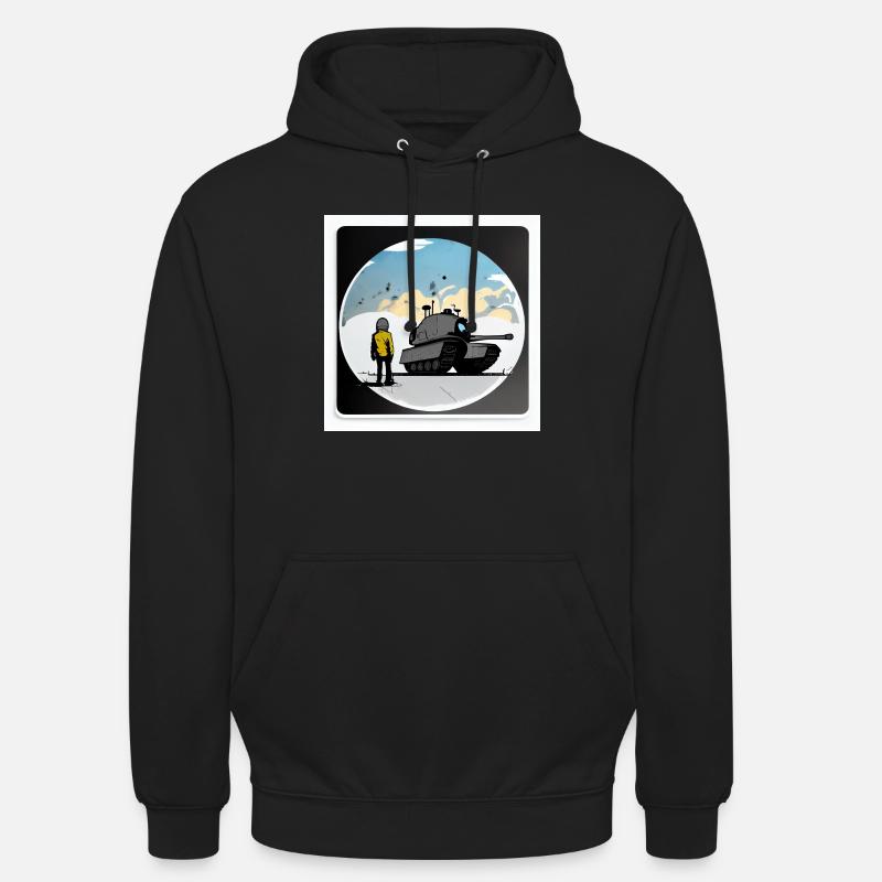 Skybound Panzerkrieger - Unisex Hoodie - Schwarz